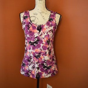 2/$20 212 Collection Floral workout top XS